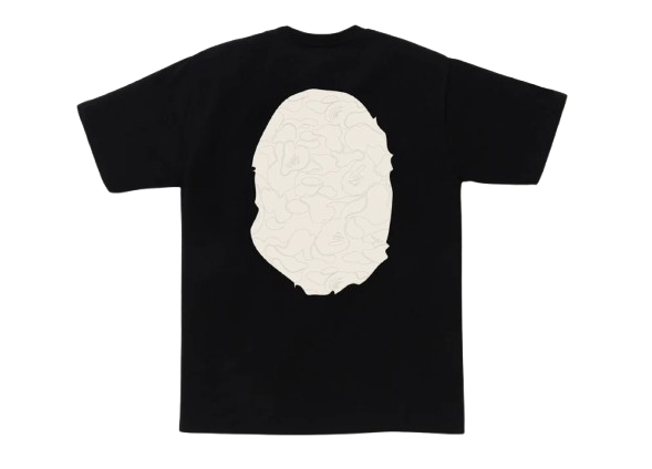 LINE CAMO BIG APE HEAD TEE